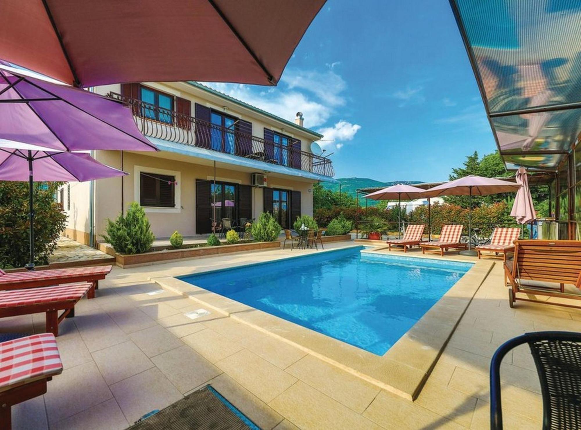 Mediterranean Stylish Villa With Pool In Kastel Stari Каштела Экстерьер фото